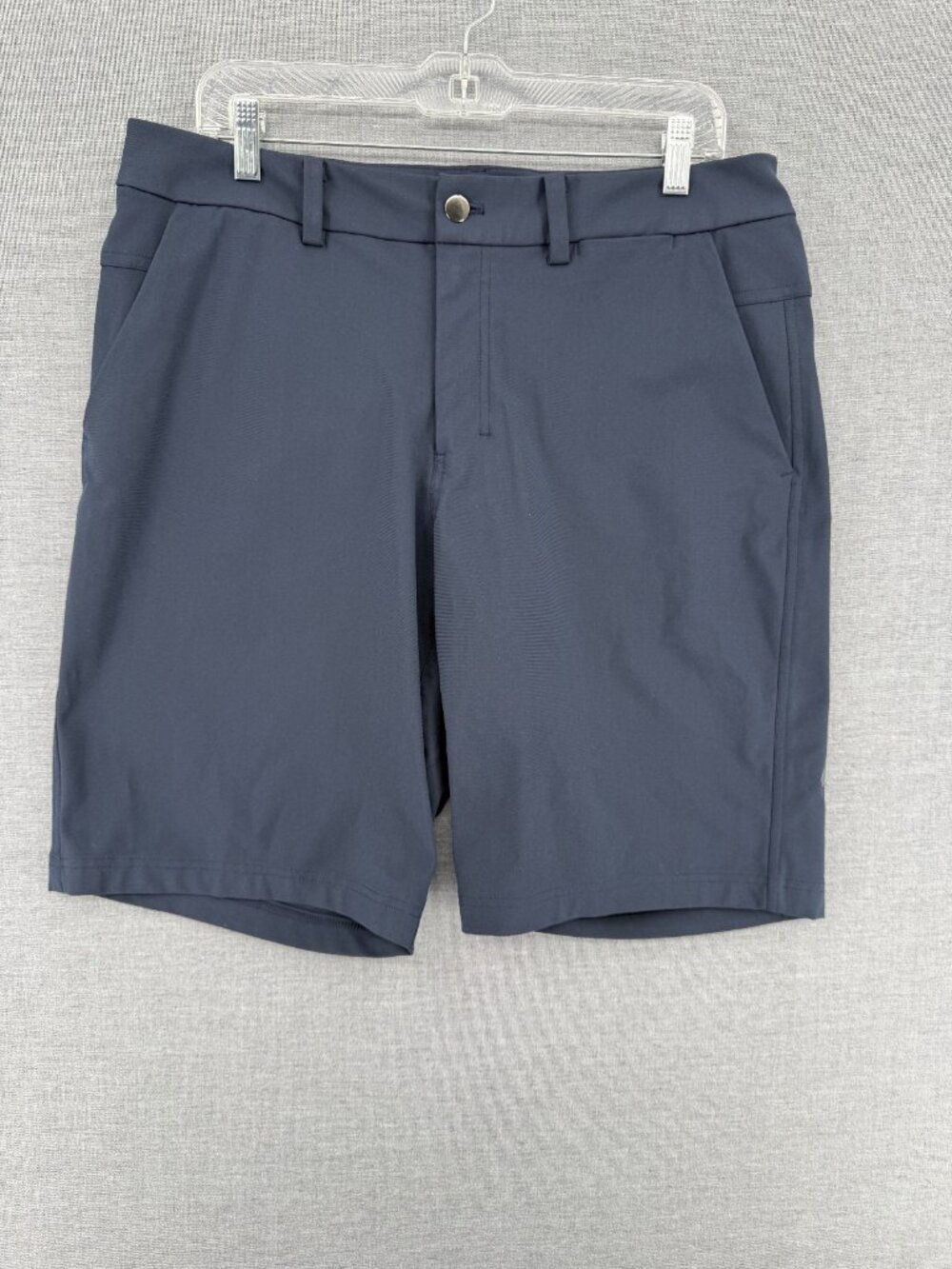 Lululemon Commission Chino Shorts Mens 34 10” Blue Golf LM7929SE